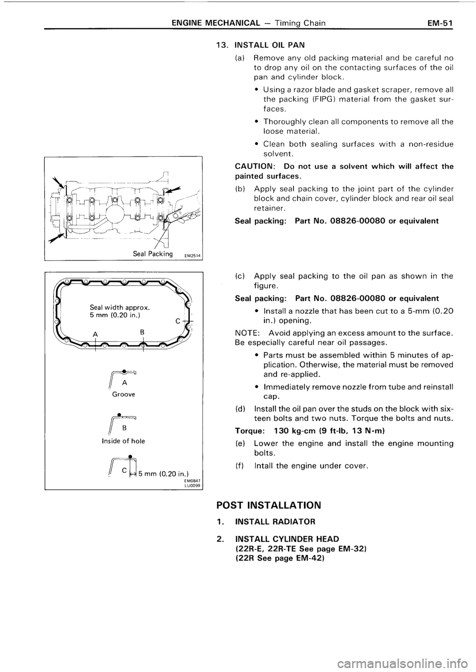 TOYOTA 4RUNNER 1986  Service Repair Manual 