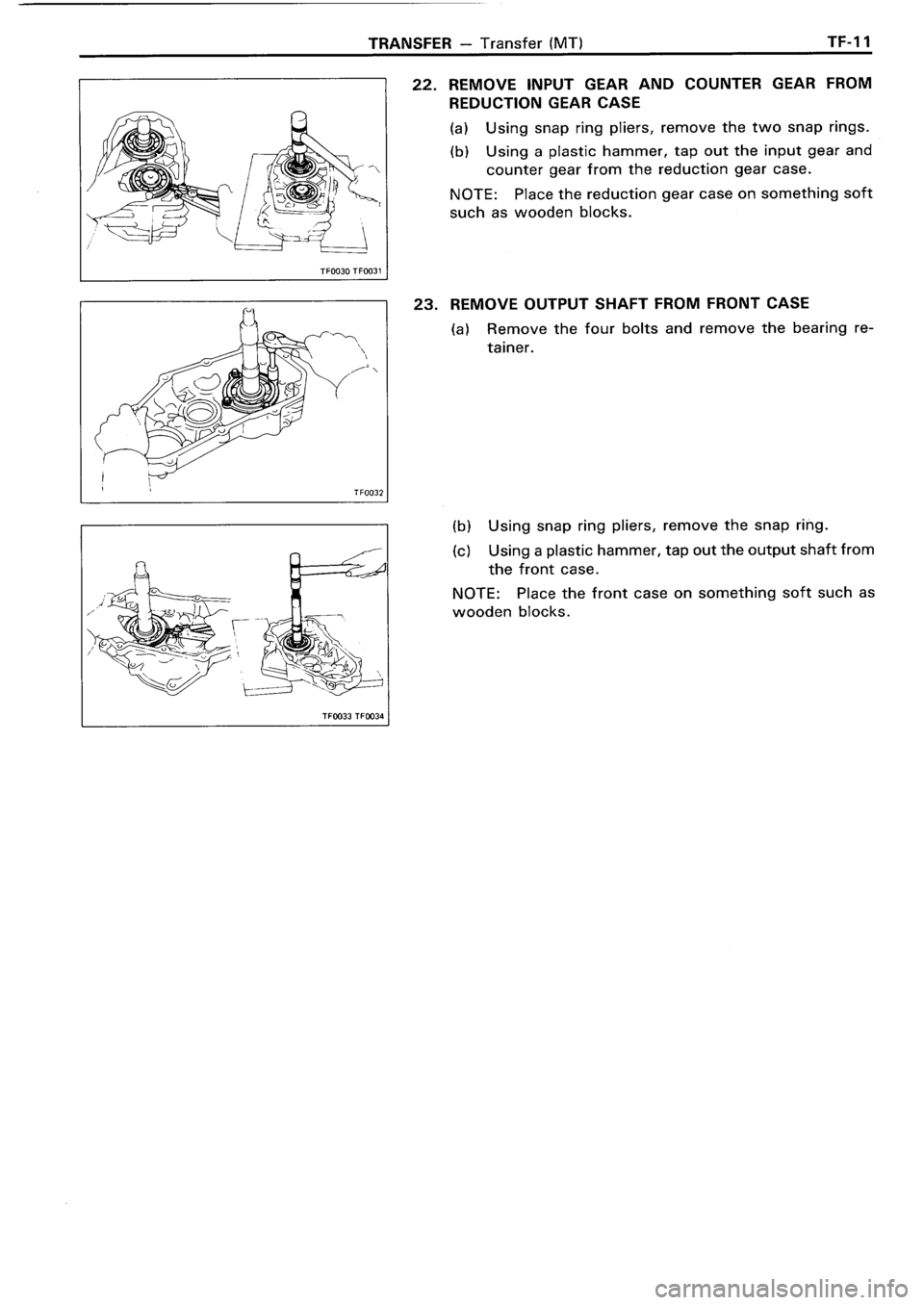 TOYOTA 4RUNNER 1986  Service Repair Manual 