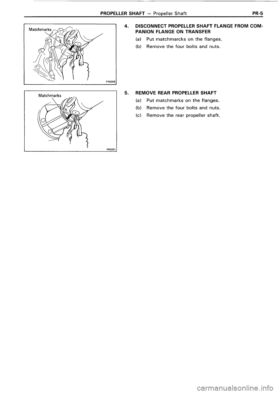TOYOTA 4RUNNER 1986  Service Repair Manual 