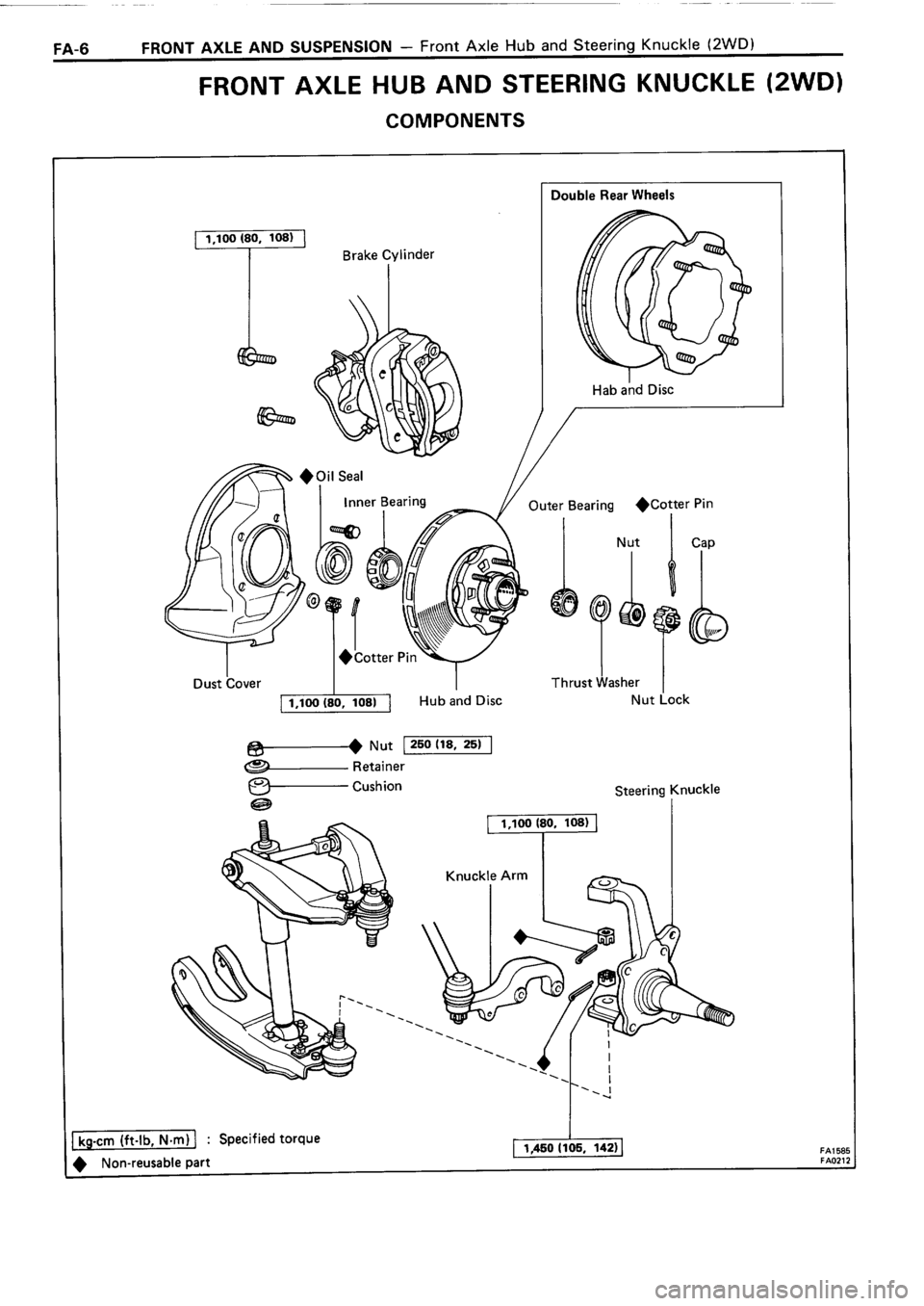 TOYOTA 4RUNNER 1986  Service Repair Manual 
