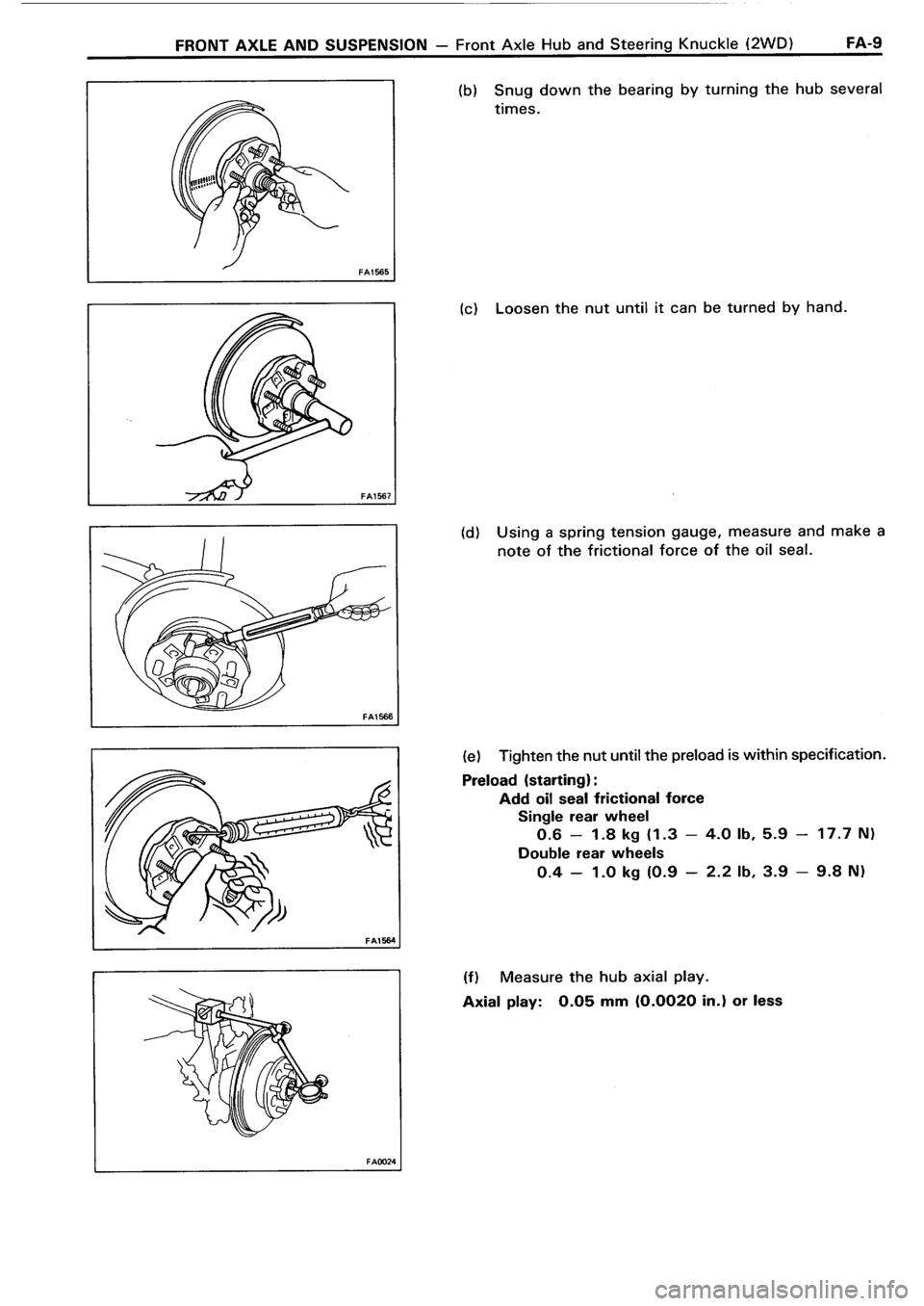 TOYOTA 4RUNNER 1986  Service Repair Manual 