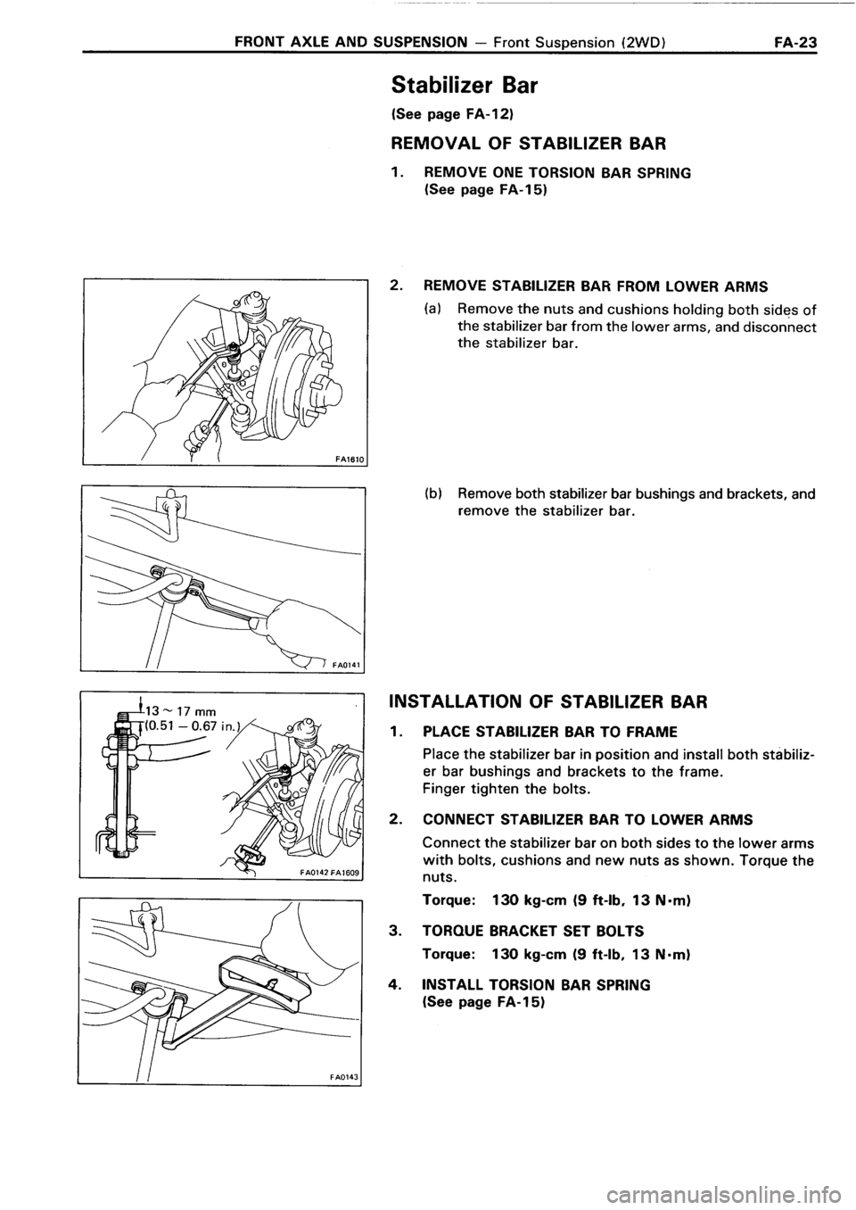 TOYOTA 4RUNNER 1986  Service Repair Manual 