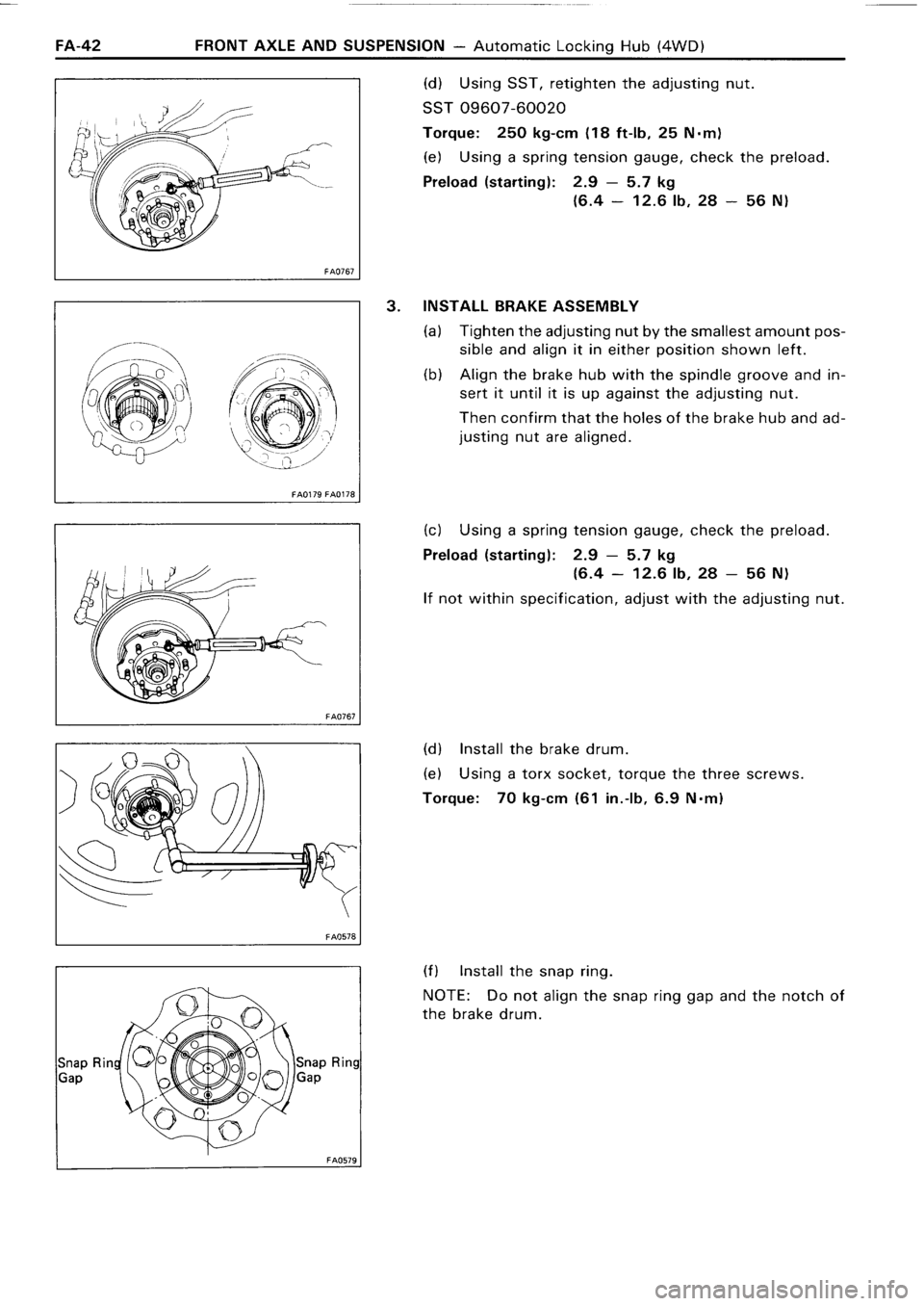 TOYOTA 4RUNNER 1986  Service Repair Manual 