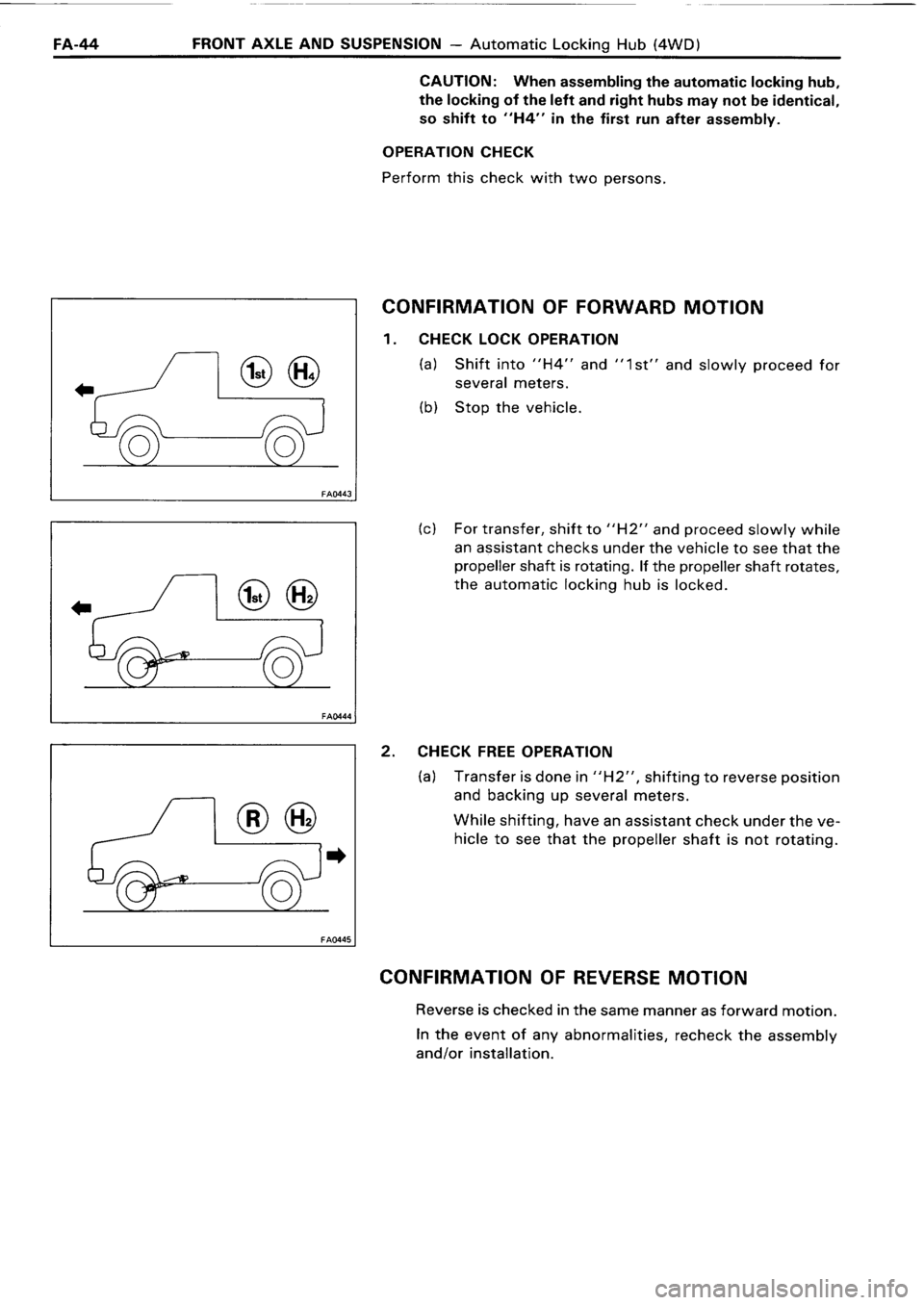 TOYOTA 4RUNNER 1986  Service Repair Manual 