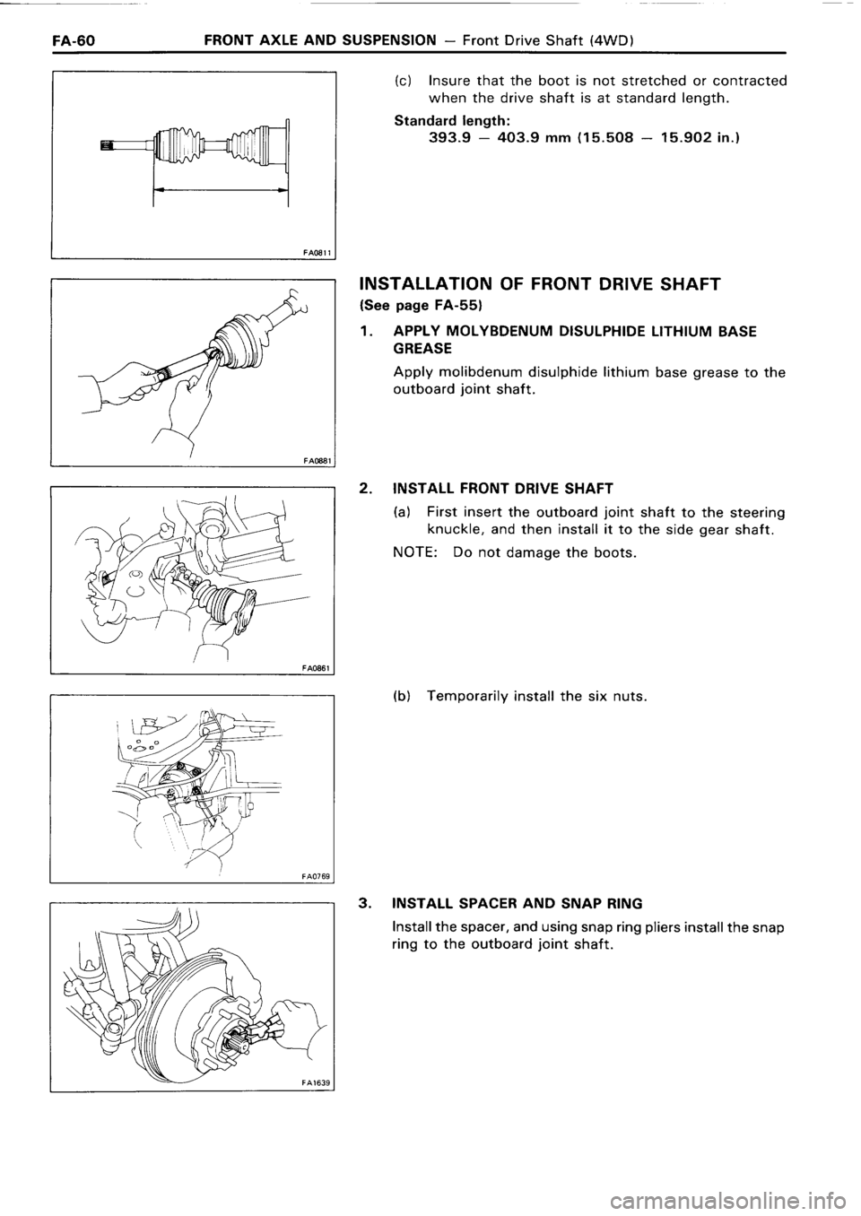 TOYOTA 4RUNNER 1986  Service Repair Manual 