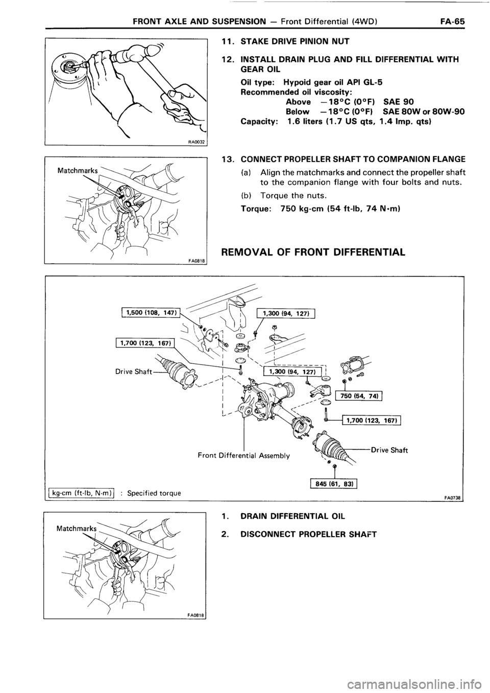 TOYOTA 4RUNNER 1986  Service Repair Manual 
