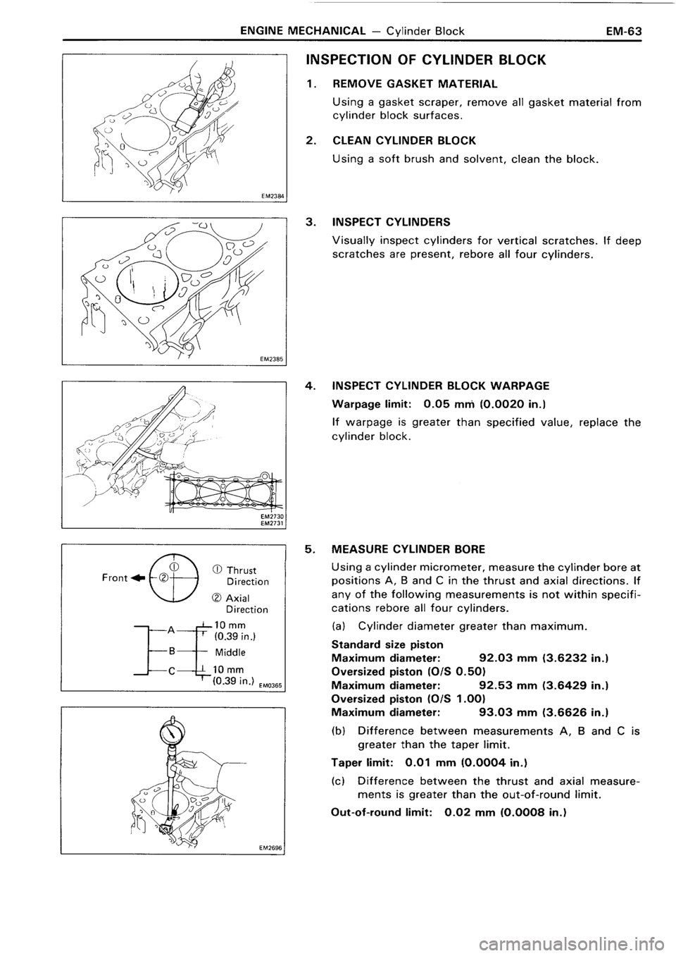 TOYOTA 4RUNNER 1986  Service Repair Manual 