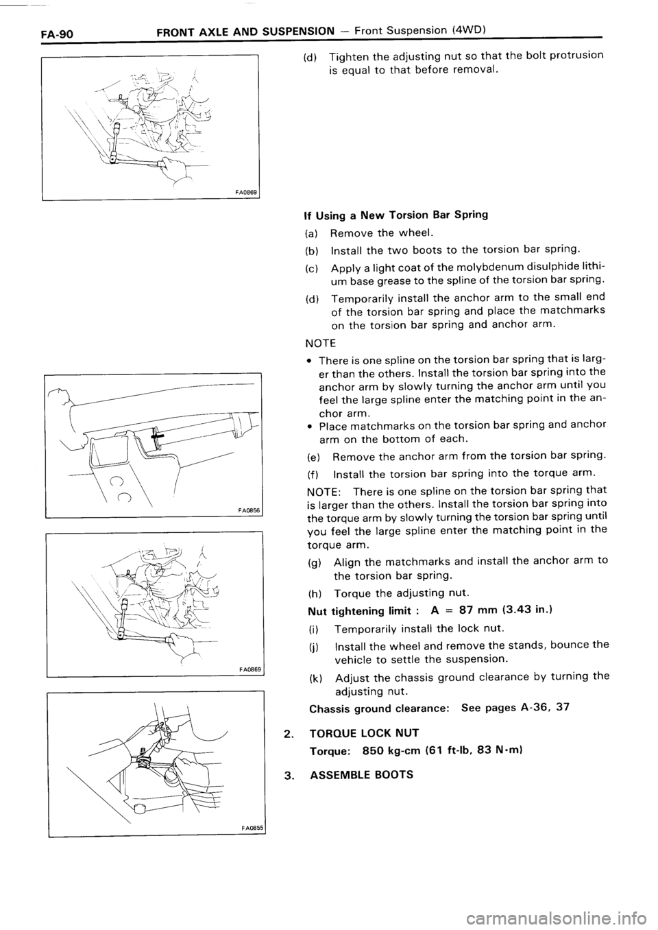 TOYOTA 4RUNNER 1986  Service Repair Manual 