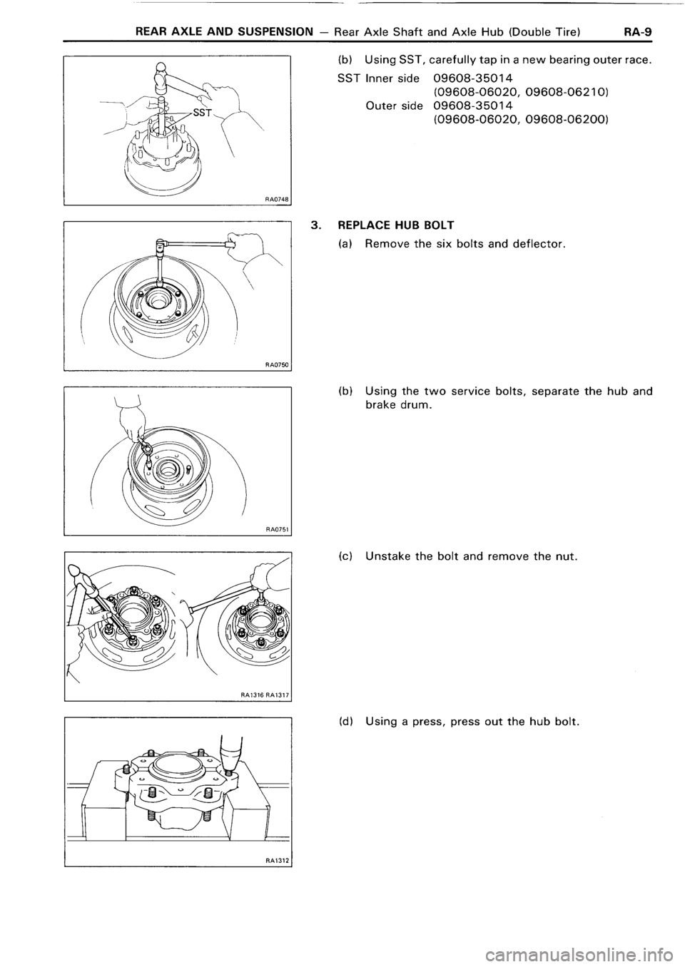 TOYOTA 4RUNNER 1986  Service Repair Manual 