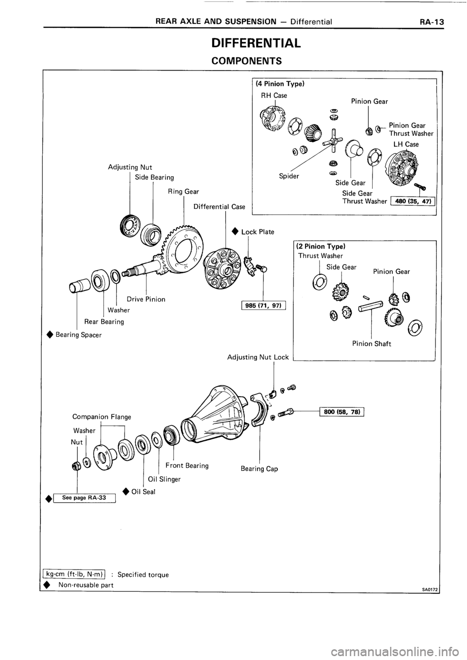 TOYOTA 4RUNNER 1986  Service Repair Manual 