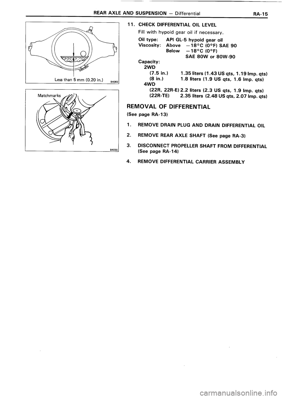TOYOTA 4RUNNER 1986  Service Repair Manual 
