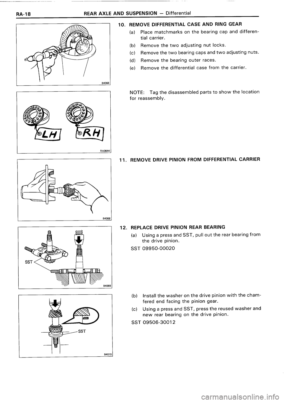 TOYOTA 4RUNNER 1986  Service Repair Manual 