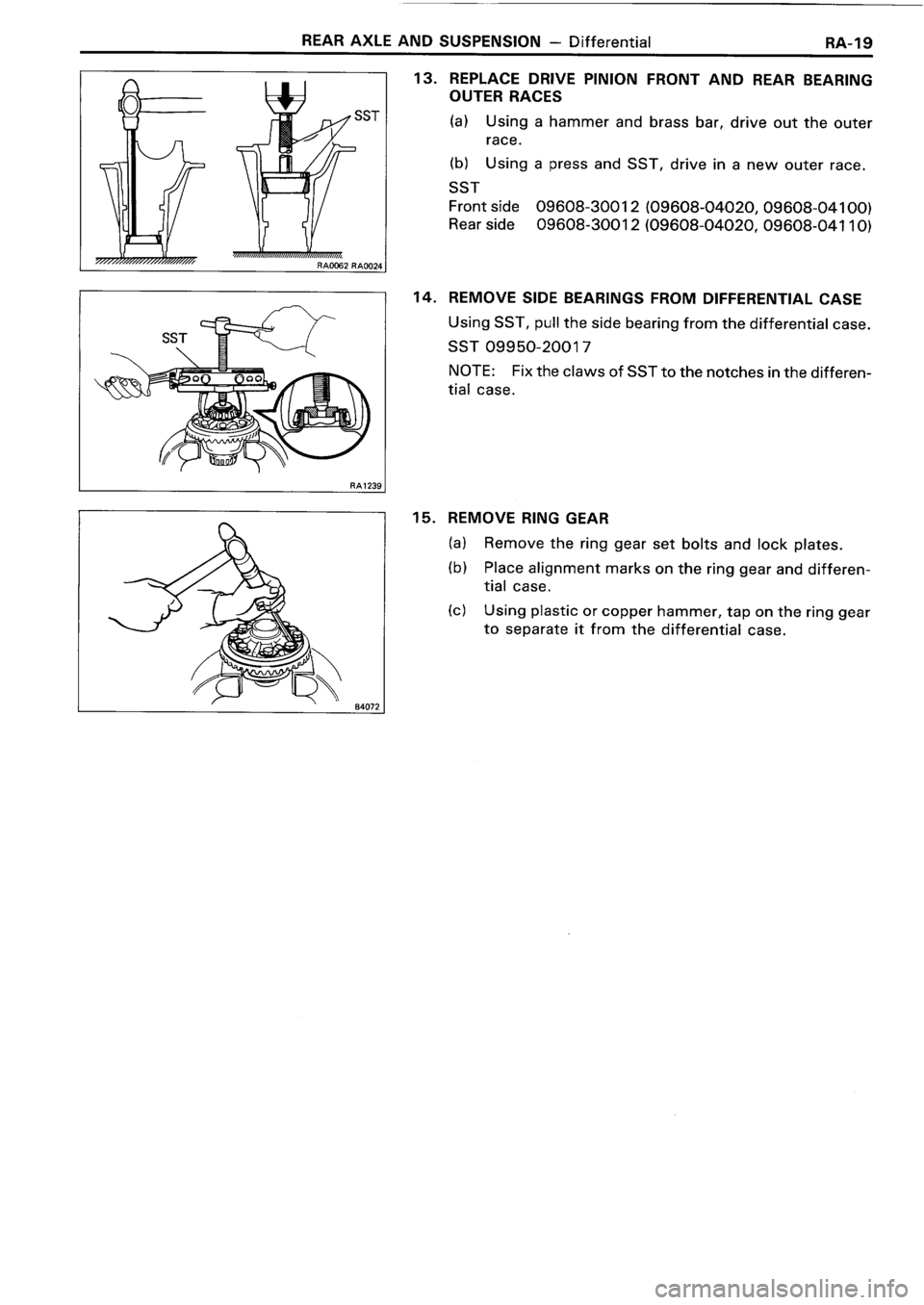 TOYOTA 4RUNNER 1986  Service Repair Manual 