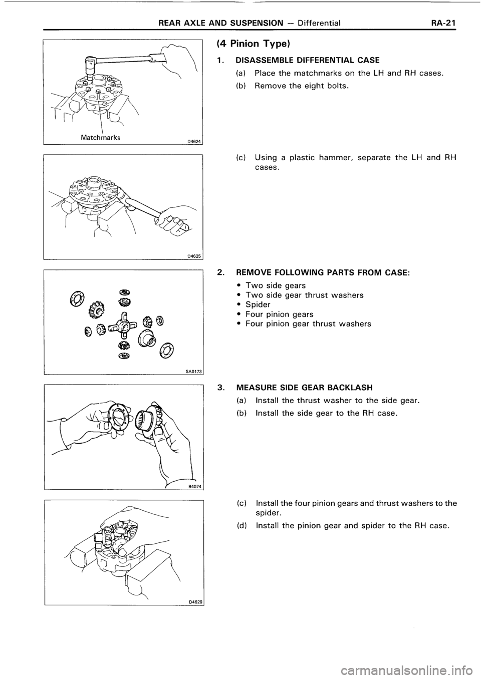 TOYOTA 4RUNNER 1986  Service Repair Manual 