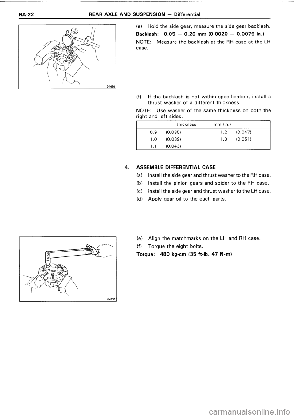 TOYOTA 4RUNNER 1986  Service Repair Manual 