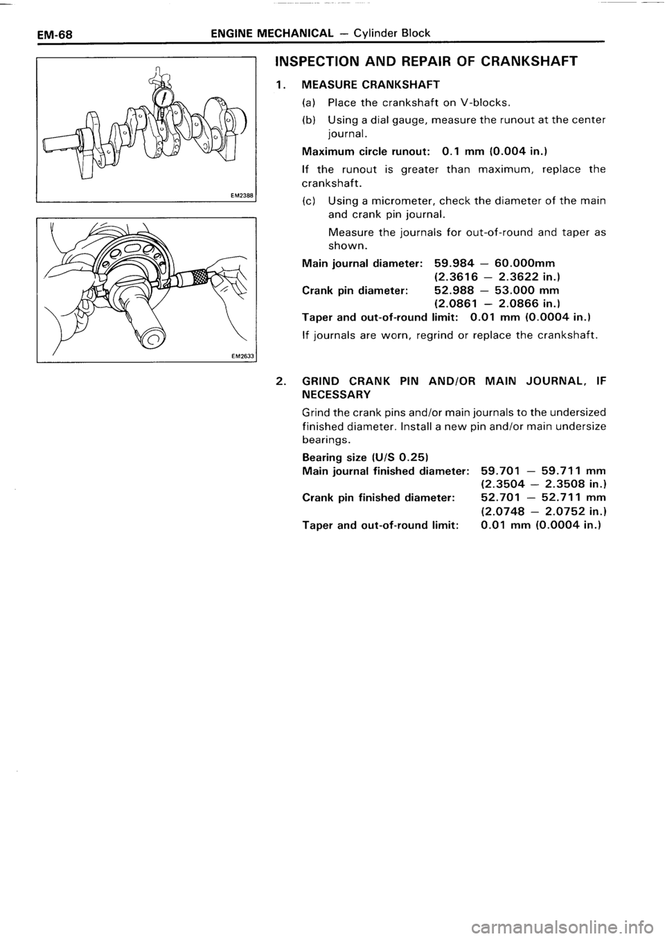 TOYOTA 4RUNNER 1986  Service Repair Manual 