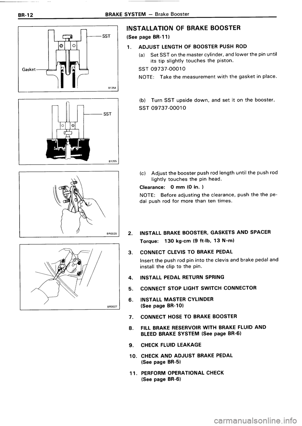 TOYOTA 4RUNNER 1986  Service Repair Manual 