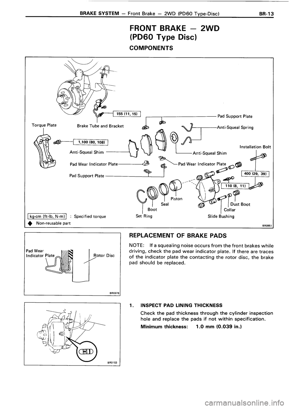 TOYOTA 4RUNNER 1986  Service Repair Manual 