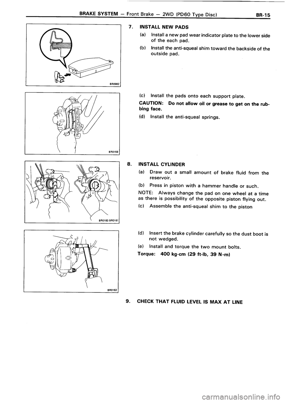 TOYOTA 4RUNNER 1986  Service Repair Manual 