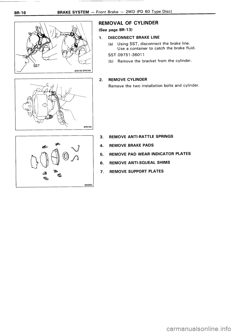 TOYOTA 4RUNNER 1986  Service Repair Manual 