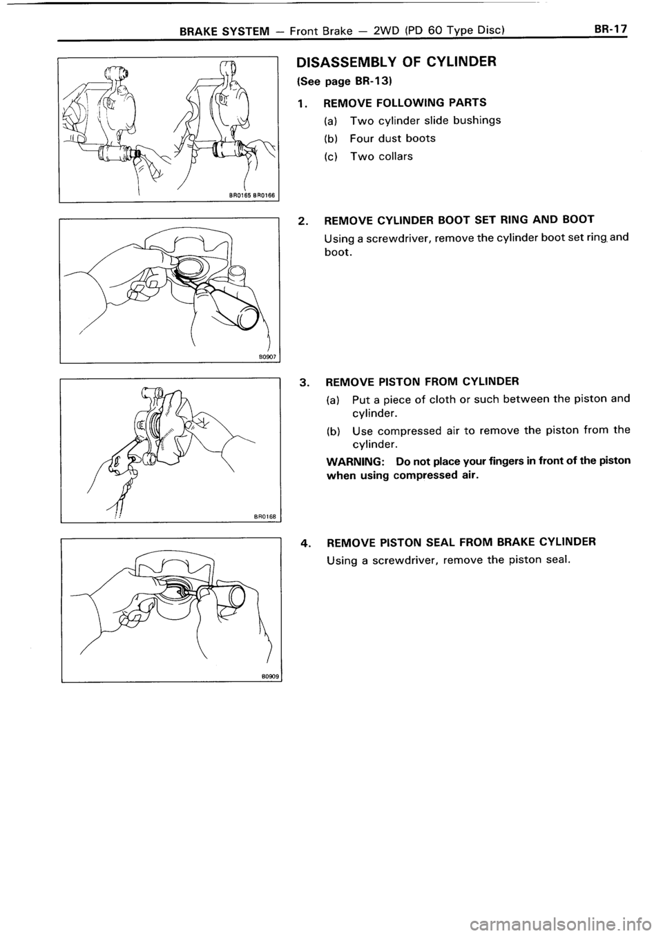 TOYOTA 4RUNNER 1986  Service Repair Manual 