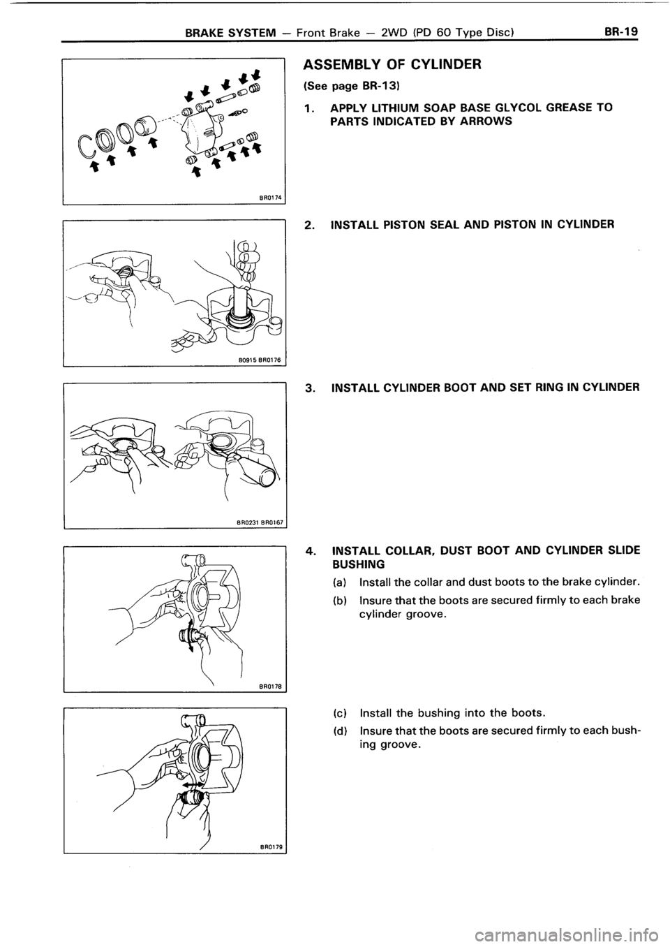 TOYOTA 4RUNNER 1986  Service Repair Manual 