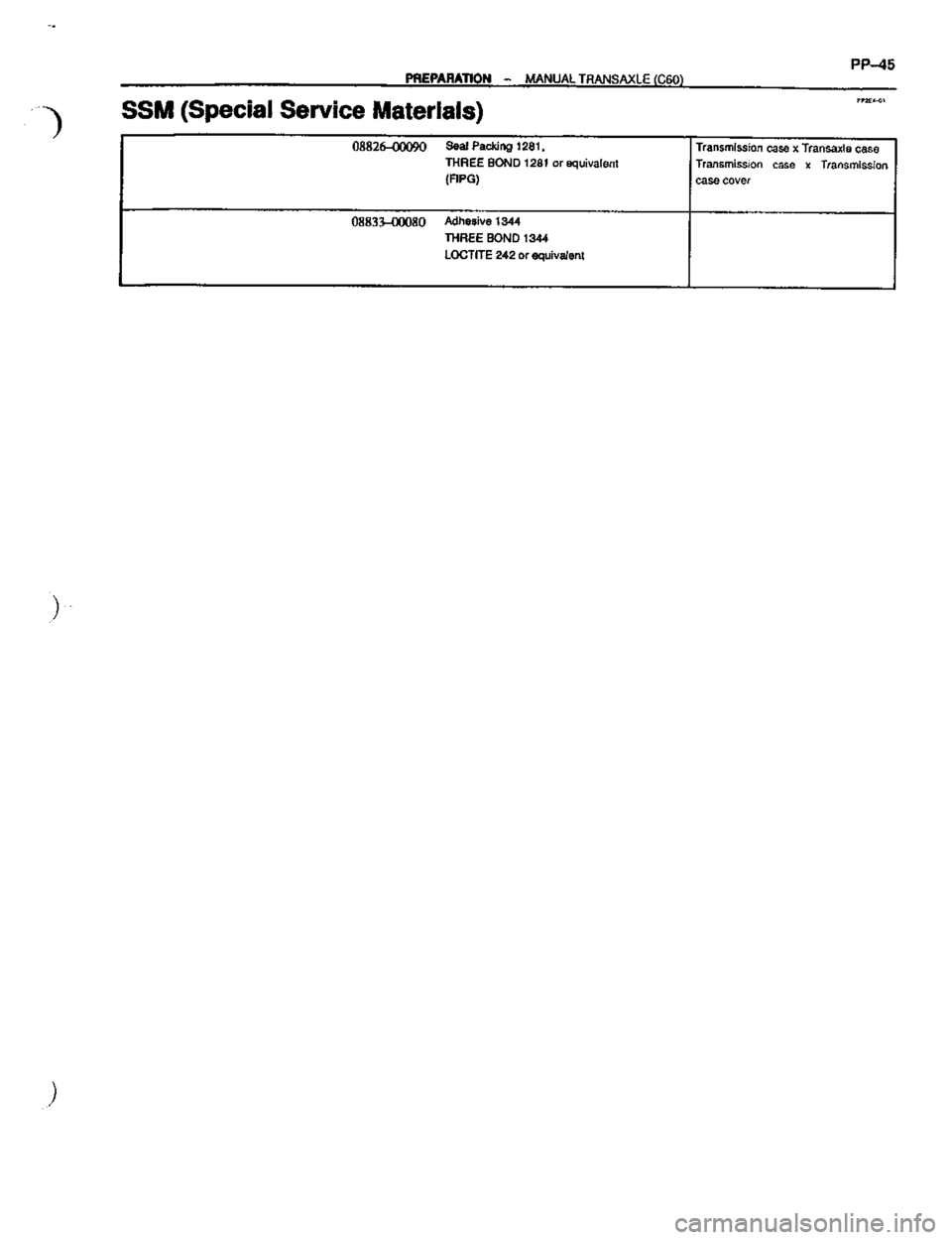 TOYOTA CELICA 1999  Service Repair Manual 