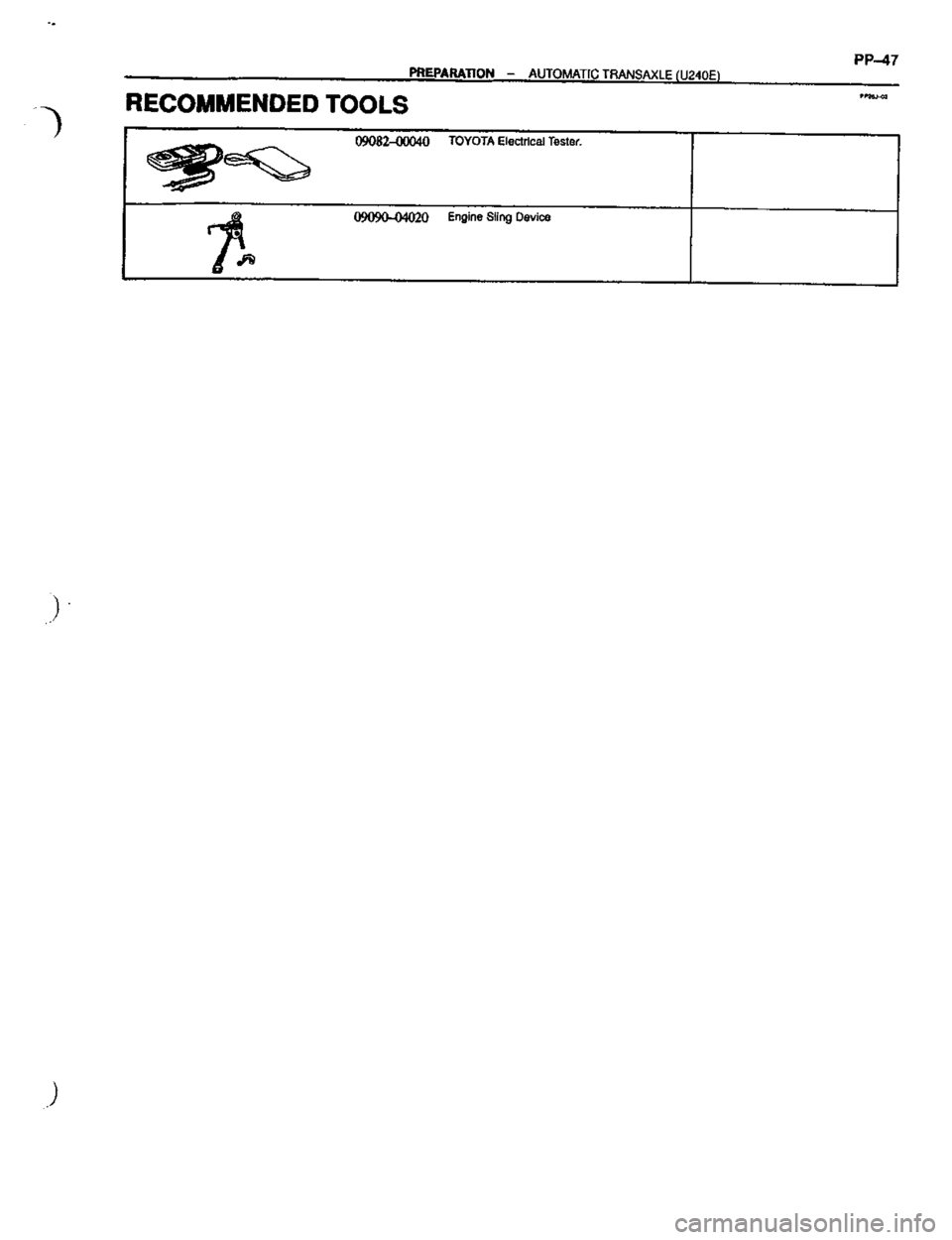 TOYOTA CELICA 1999  Service Repair Manual 