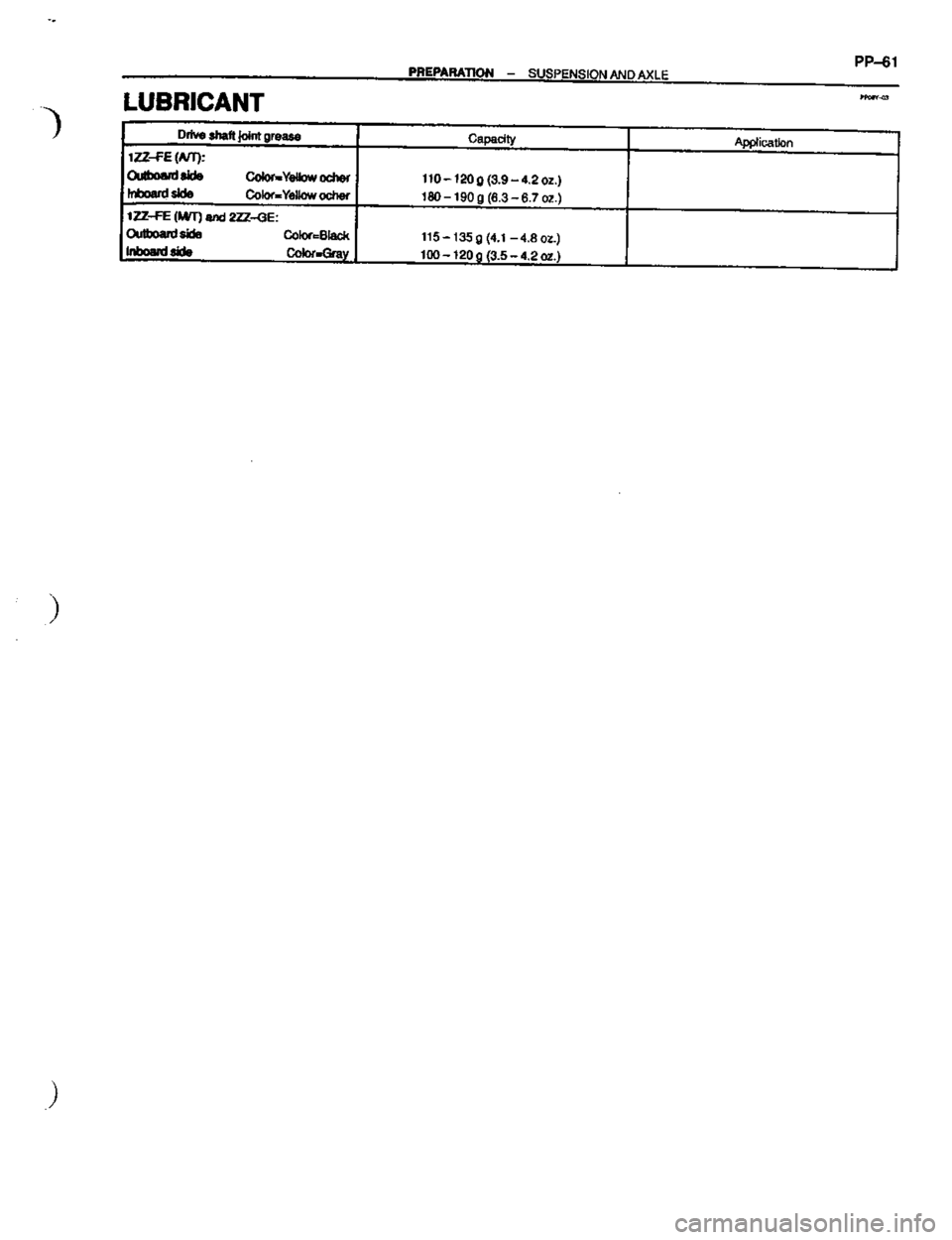 TOYOTA CELICA 1999  Service Repair Manual 