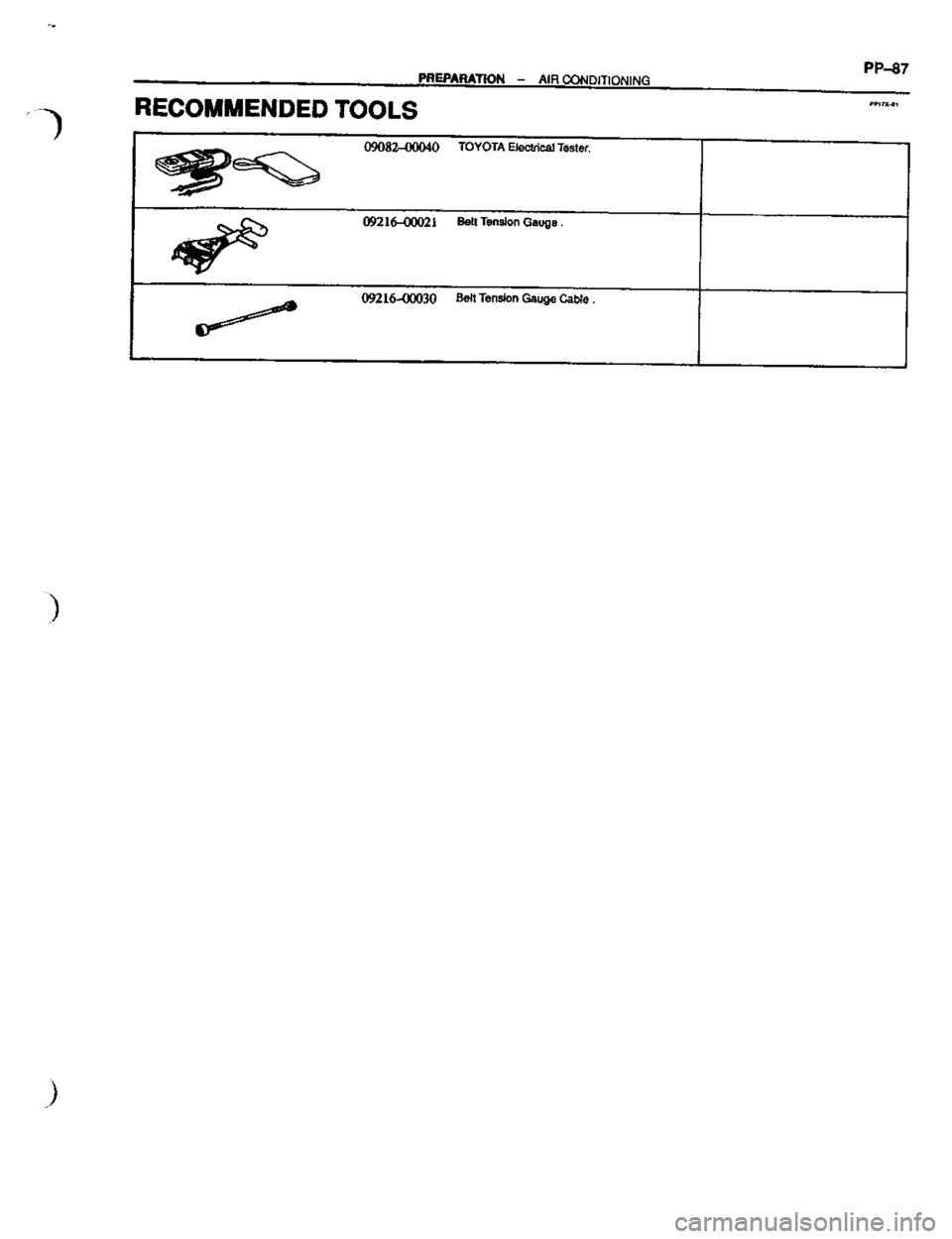 TOYOTA CELICA 1999  Service Repair Manual 