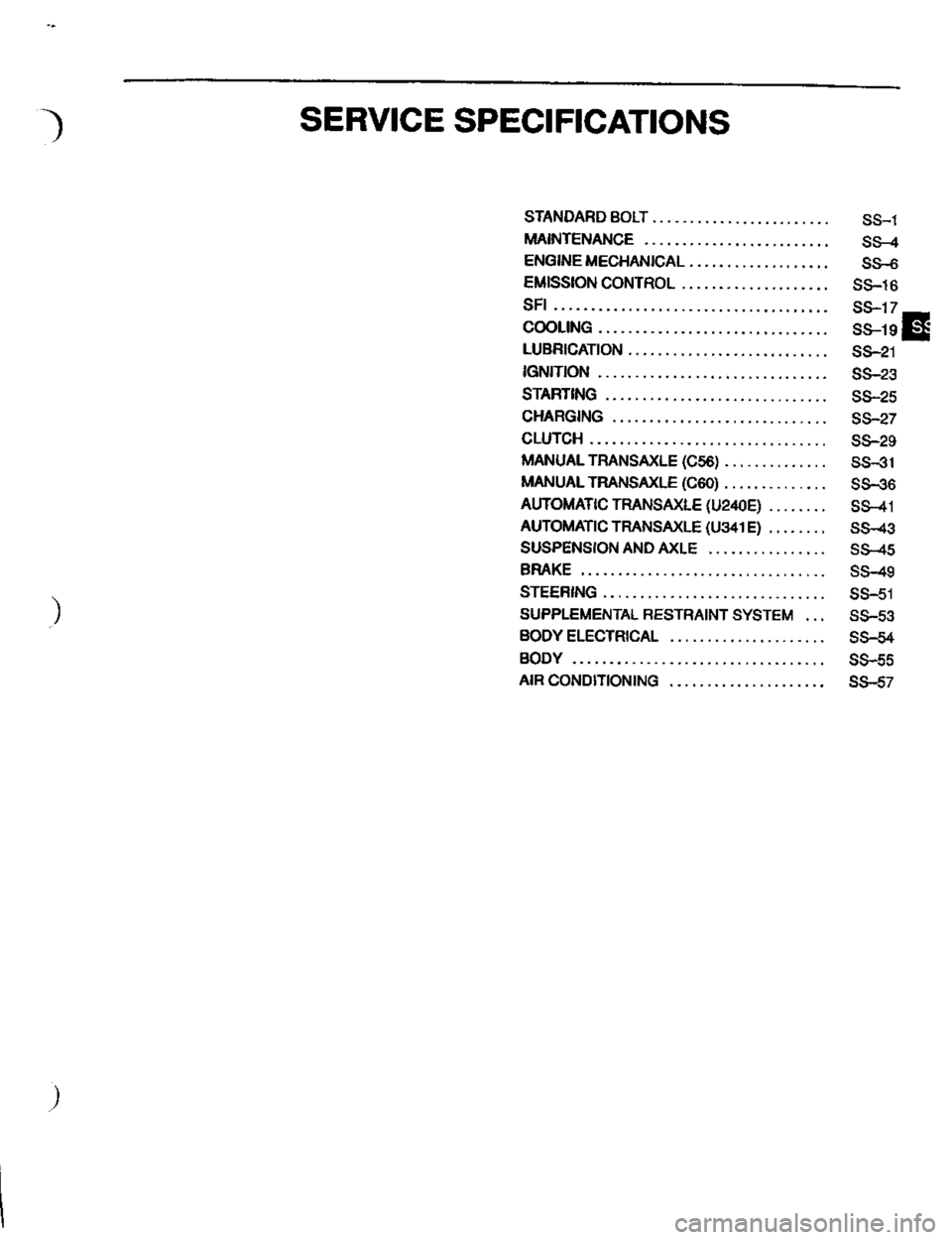 TOYOTA CELICA 1999  Service Repair Manual 