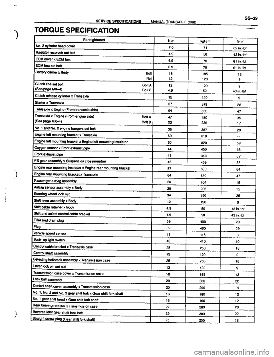 TOYOTA CELICA 1999  Service Repair Manual 