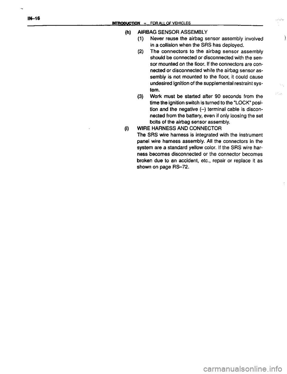TOYOTA CELICA 1999  Service Repair Manual 