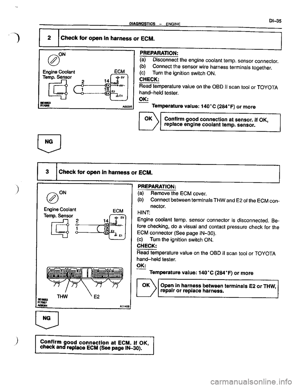TOYOTA CELICA 1999  Service Repair Manual 