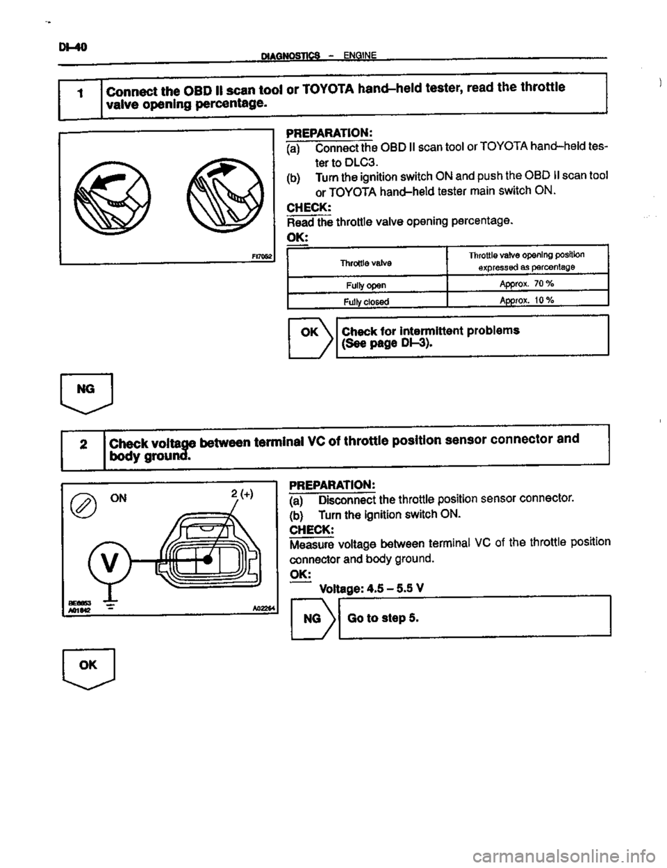 TOYOTA CELICA 1999  Service Repair Manual 