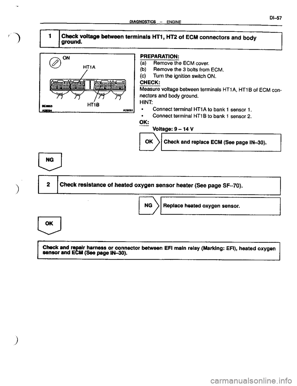 TOYOTA CELICA 1999  Service Repair Manual 