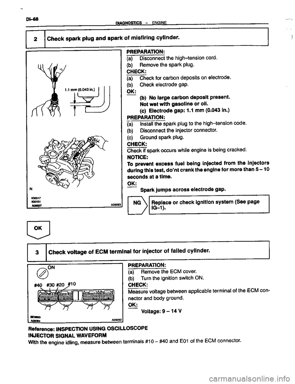 TOYOTA CELICA 1999  Service Repair Manual 