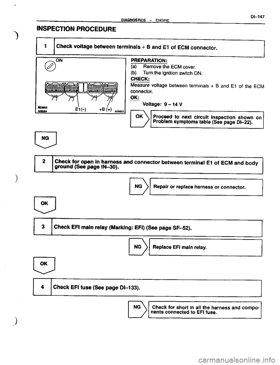 TOYOTA CELICA 1999  Service Repair Manual 