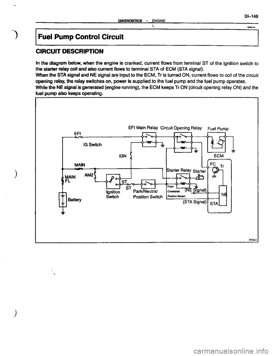 TOYOTA CELICA 1999  Service Repair Manual 