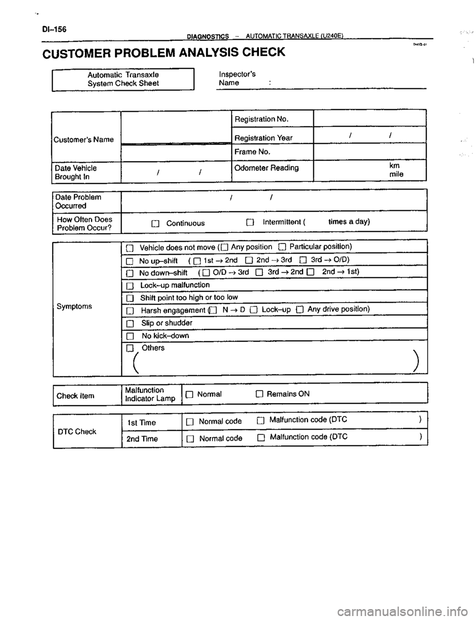 TOYOTA CELICA 1999  Service Repair Manual 