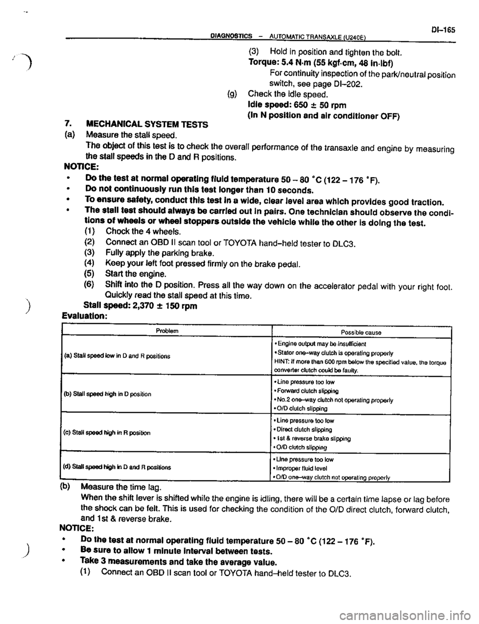 TOYOTA CELICA 1999  Service Repair Manual 