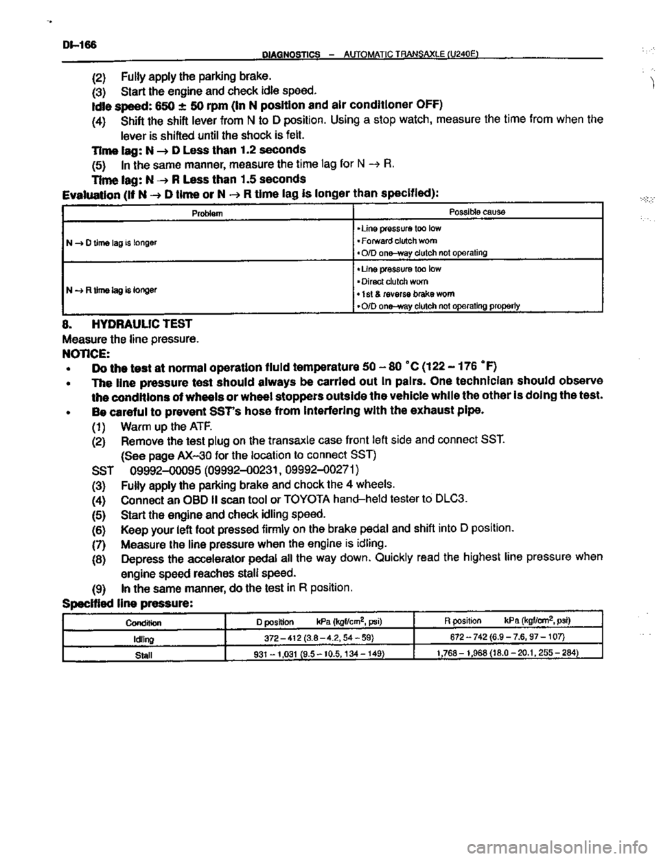 TOYOTA CELICA 1999  Service Repair Manual 