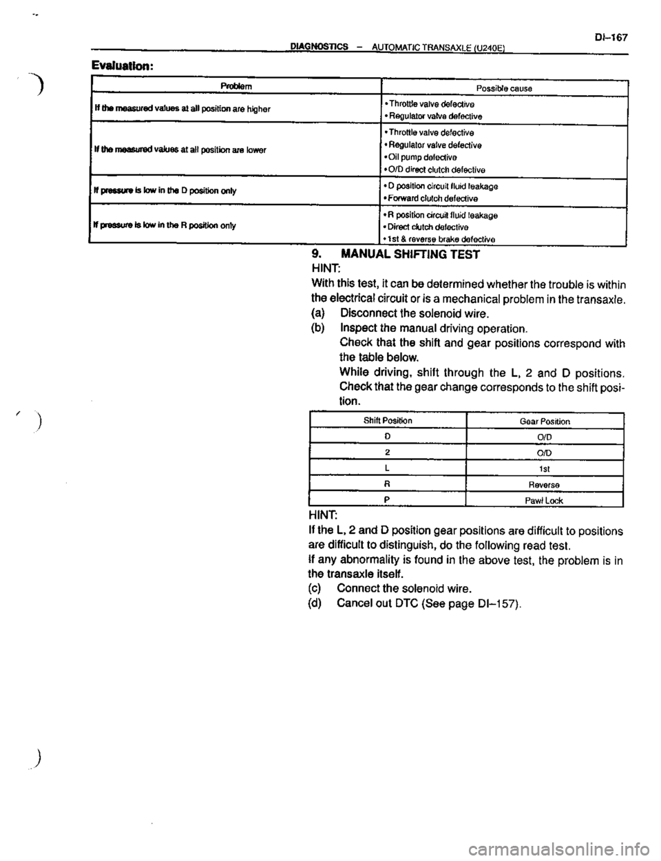 TOYOTA CELICA 1999  Service Repair Manual 