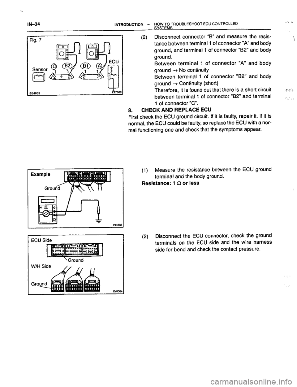 TOYOTA CELICA 1999  Service Repair Manual 