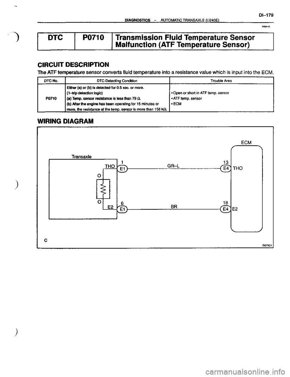 TOYOTA CELICA 1999  Service Repair Manual 