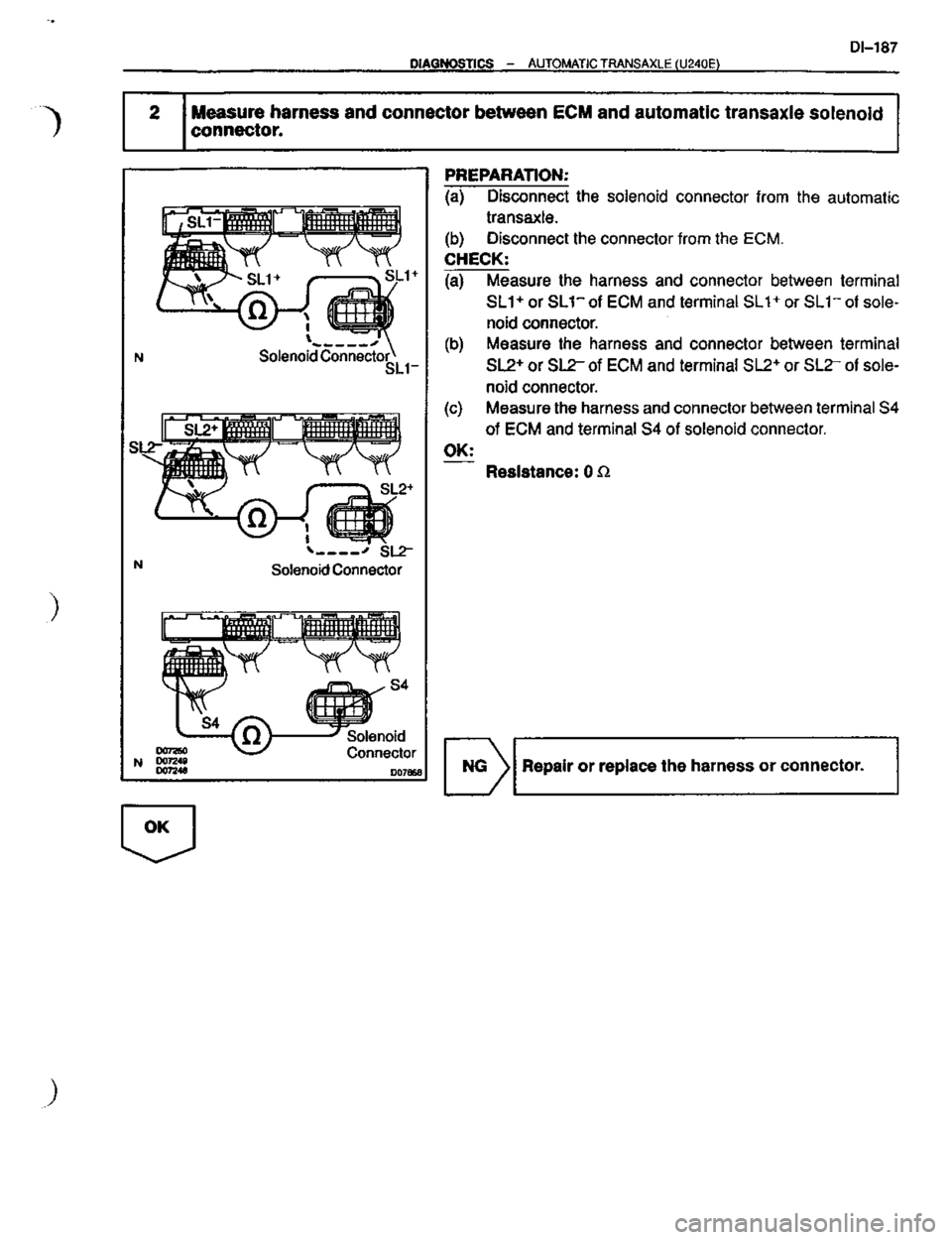 TOYOTA CELICA 1999  Service Repair Manual 