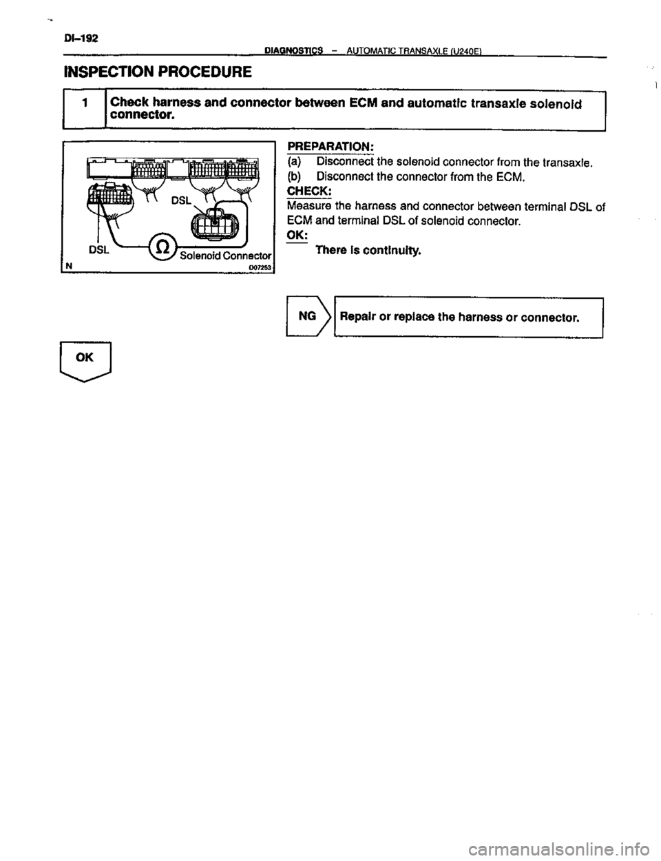 TOYOTA CELICA 1999  Service Repair Manual 