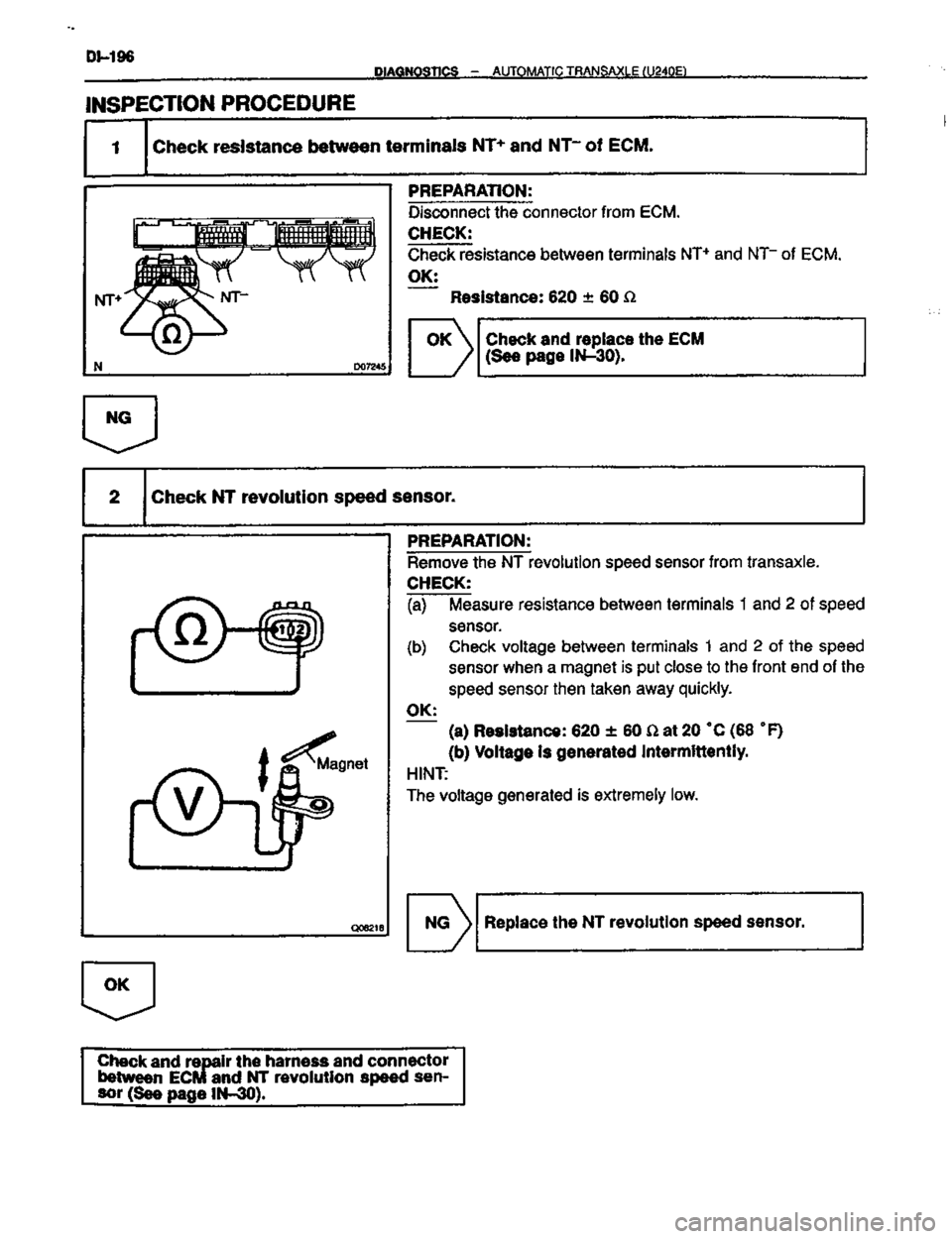 TOYOTA CELICA 1999  Service Repair Manual 
