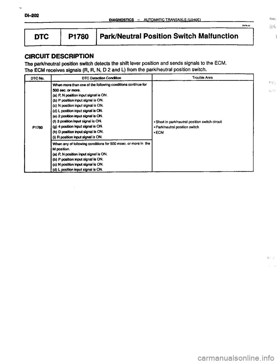 TOYOTA CELICA 1999  Service Repair Manual 