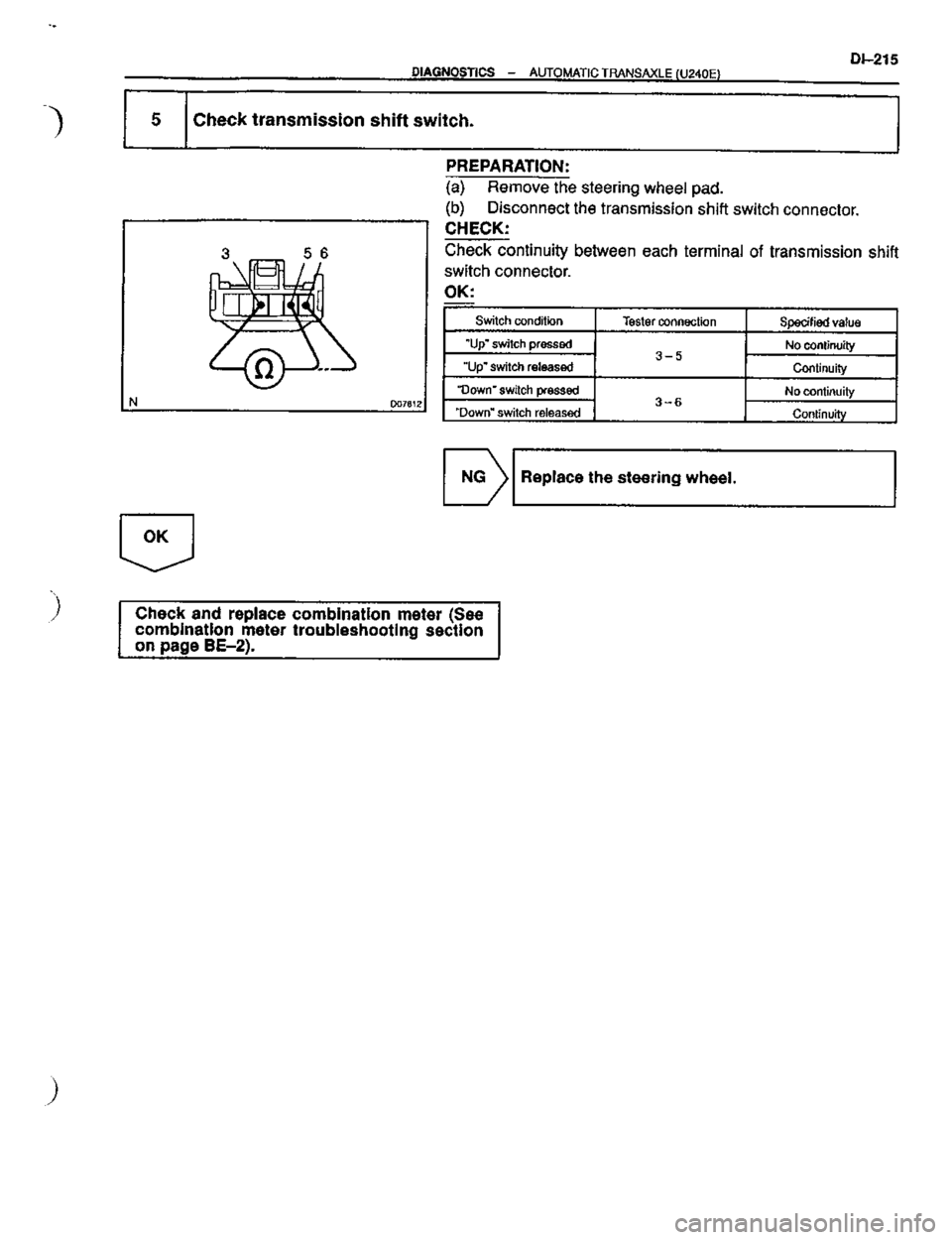TOYOTA CELICA 1999  Service Repair Manual 